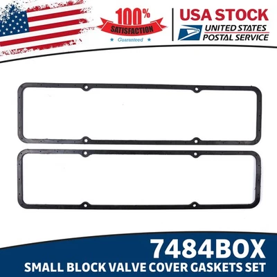 Nuevas juntas de cubierta de válvula de bloque pequeño 7484BOX para Chevrolet Chevelle 1971-1973 Foto 1 de 4