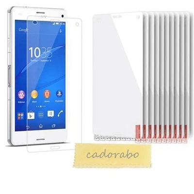 10x Protection Films for Sony Xperia Z3 COMPACT Display Saver Anti-Scratch - Image 1 of 2