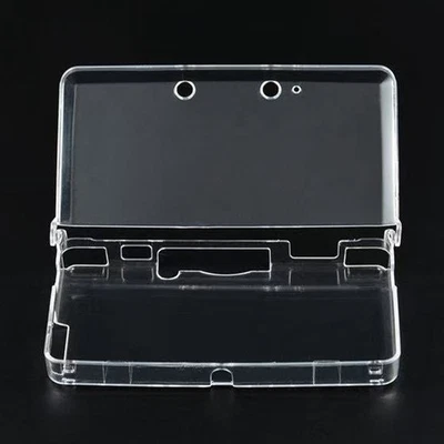 For Nintendo DSL NDS Lite NDSL Console Clear Crystal Hard Shell Case Cover - Image 1 of 4