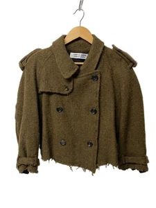 COMME des GARCONS Wollmantel braun uni - Bild 1 von 5