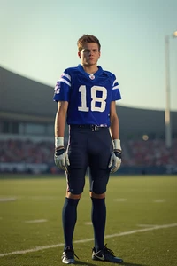 Peyton Manning Indianapolis Colts #18 NFL Football Jersey Reebok Youth Large - Picture 1 of 7