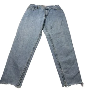VTG Levis 550 Womens Jeans Relaxed Fit Tapered Leg Sz 10 S High Rise 100% Cotton - Picture 1 of 9