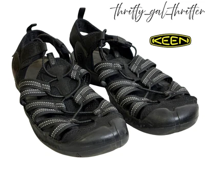 Keen Drift Creek H2 Mens Sandals Size 10.5  Black Lightweight Water Hiking Shoes - Image 1 of 4