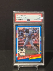 1991 Donruss All-Star Ken Griffey Jr. #49 PSA 7 NM(MK) HOF - Picture 1 of 3