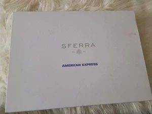 SFERRA AMEX 51x71 Wohndecke 100% Baumwolle gedrehte Fransen Top Zustand - Bild 1 von 4