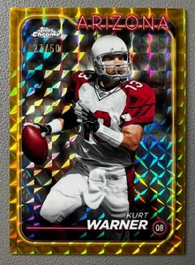 Kurt Warner 2024 Topps Chrome Geometric Gold Refractor #1 Cardinals /50 - Bild 1 von 6
