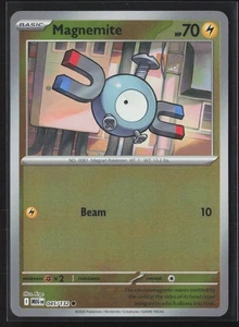 045/132 Magnemite - ME01 Mega Evolution Reverse Holo NM Pokemon - Picture 1 of 2