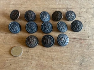 Great Seal United States Button US Military Uniform 1-1/8" Vintage Lot Of 13 - Bild 1 von 24