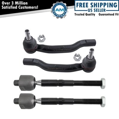 Tie Rod Set For 2013-2018 Toyota Avalon 2012-2017 Camry - Image 1 of 4