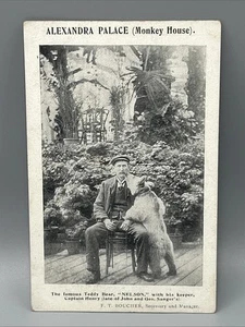 Bear Nelson & Keeper At Alexandra Palace Monkey House unbenutzt - Bild 1 von 2