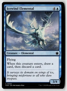Foundations #42 Icewind Elemental - Picture 1 of 2