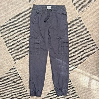 Pantalones Jogger Urban Pipeline Niños Gris Carga Talla Pequeña Cintura Elástica Cordón Foto 1 de 4