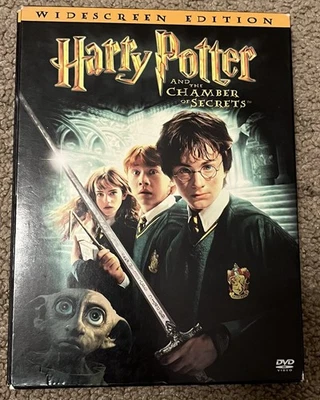 Harry Potter and the Chamber of Secrets (DVD, 2003, 2-Disc Set) With Slipcase - Image 1 of 4