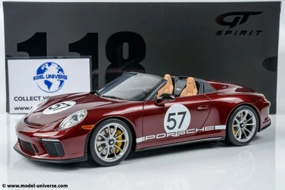 GT Spirit - 1:18 Porsche 911 (911.2) Speedster "Heritage Edition" Cherry Meta... - Image 1 of 4