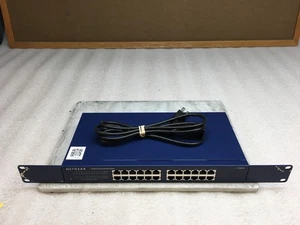 Netgear ProSafe JGS524 v2 24-Port Gigabit Unmanaged Switch w/ Rack Ears - Picture 1 of 6