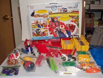 K'nex Mario Kart Wii Mario Circuit окончательный строительный набор в коробке - НЕПОЛНЫЙ - - Изображение 1 из 4
