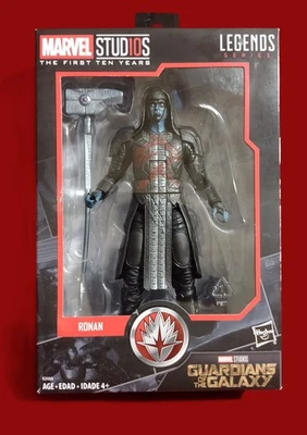 Figura de acción RONAN 2017 Marvel Legends Series - Los primeros 10 años nueva en caja sellada Foto 1 de 3