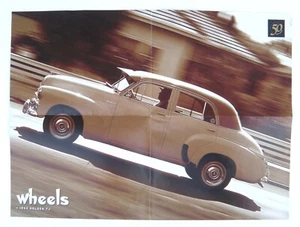 1953 FJ Holden Poster. Wheels Magazine, 50th Anniversary Issue 1953 – 2003 - Picture 1 of 6