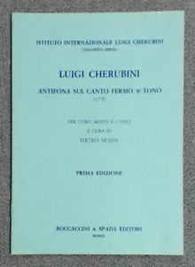 Luigi Cherubini Antifona Sul Canto Fermo, Boccaccini & Spada, Italy - Picture 1 of 2