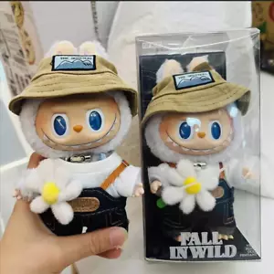 Authentic POP MART Labubu THE MONSTERS FALL IN WILD Vinyl Plush Keychain AU - Picture 1 of 6
