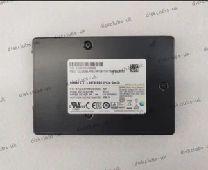Samsung PM983 3.84TB SSD U.2 MZQLB7T7HALS-00007 MZ-QLB3T80 2.5" Nvme Gen3 - Afbeelding 1 van 2