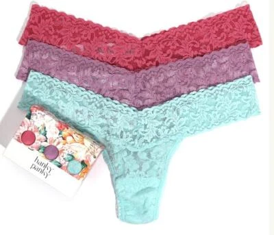 hanky panky 298560 Women Original Rise Three Pack, Holiday 2021, One Size - Image 1 of 3