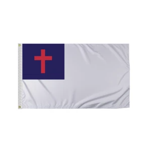 Promo Bandera Religiosa Cristiana Patriota - Multi Variación - Símbolo de Fe - Imagen 1 de 14
