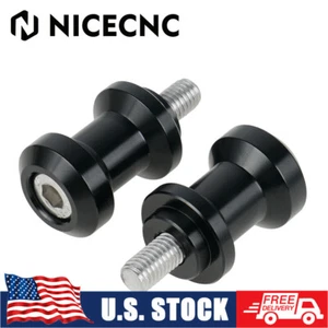 CNC Swingarm Spools Sliders For Honda CBR954RR CBR600F4 CBR900RR CBR1000RR RC51 - Foto 1 di 5