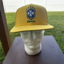 Brazil Soccer Cap, Brazilian National Pride Hat, Brasil Cap