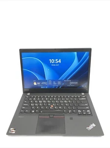 Lenovo ThinkPad T14, AMD Ryzen 5 Pro 5650U @2.30Ghz, 8GB RAM, 256GB SSD, W11Pro - Picture 1 of 7