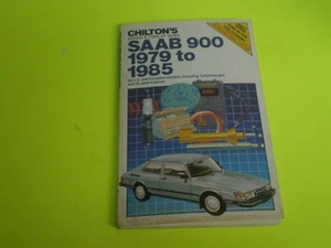 1979-1985  SAAB 900  SHOP REPAIR MANUAL CHILTON'S  - Picture 1 of 10