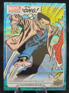 2023 Mazo Superior Marvel Platinum Blue Surge Hammerhead #132 - Imagen 1 de 2