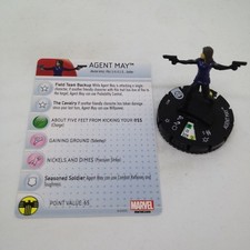 Heroclix Nick Fury, Agent of SHIELD set Agent May #011 Common figure w/card!