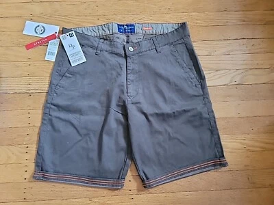 Ditch Plains Men's Olive Stretch Chino Shorts  Size 34 MSRP $69.50 - Image 1 of 4