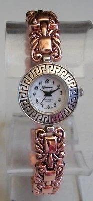 Женские номер шкала серебро и розовое золото отделка застежка застежки модные повседневные часы - Изображение 1 из 3