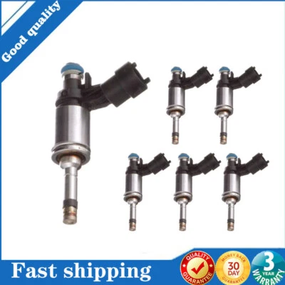 Inyector de combustible 6 piezas para Ford Flex Taurus Lincoln MKT 2011-2019 3,5 L turbo FJ1117 Foto 1 de 4