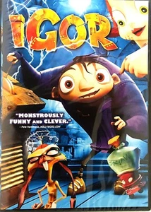 Igor DVD 2008 Widescreen And Full Screen Animated Steve Buscemi John Cleese - Picture 1 of 2