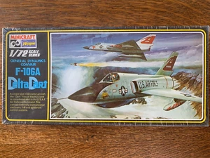 1/72 Hasegawa Convair F-106 Delta Dart Jet Vintage 1977 Bausatz *MISB Sealed OOP - Bild 1 von 1