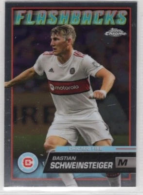 2023 Topps Chrome MLS - MLS Flashbacks Bastian Schweinsteiger #155 - Image 1 of 2
