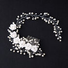  Summer Picnic Headwear Flower Hair Combs Pearl Pieces Accessories