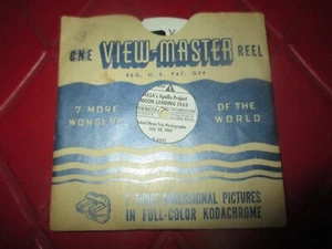 Vintage SET of 3 Reels NASA'S APOLLO MOON LANDING VIEW-MASTER Reel SET - 1960's - Picture 1 of 2