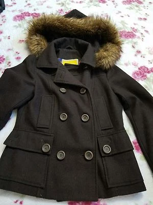 CHAQUETA MUJER DELIA MARRÓN COLECCIÓN LIMITADA TALLA-S MODA ELEGANTE USADA Foto 1 de 4