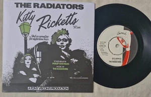 THE RADIATORS - KITTY RICKETTS / BALLARD FAITHFUL 1979 UK CHISW LABEL PUNK - Picture 1 of 2