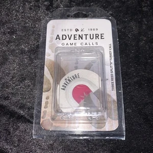 Turkey Mouth Call 3 Reed Split "V" Adventure Game Calls NEW - Picture 1 of 2