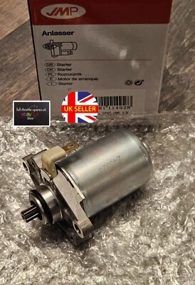 serve: VESPA S 50 2T 2007-2013 NOVO MOTOR DE PARTIDA ELÉTRICO 12V JMP REINO UNIDO :-) - Imagem 1 de 4
