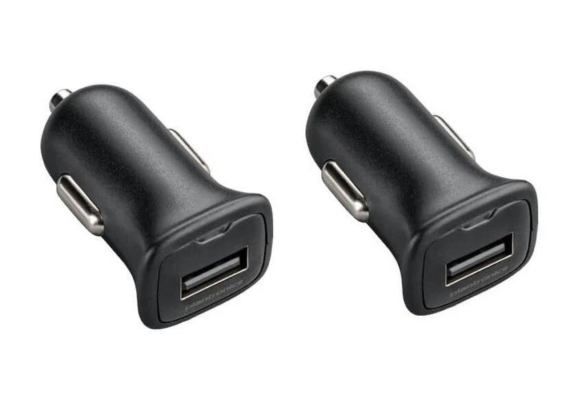 2x PLANTRONICS Voyager 5200 / Legend / M165 USB Car Lighter Charger 5V 1000mA - Image 1 of 4
