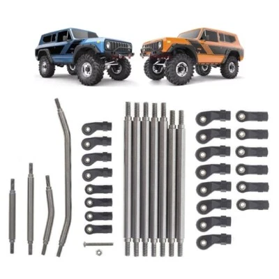 For 1/10 RC Crawler Redcat GEN8 Steel M4 Steering Link &Chassis Link Rod Update  - Image 1 of 4