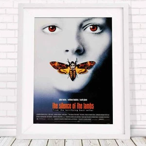 Silence of the Lambs - Classic Movie Poster Picture Print - Sizes A5 to A0 - Picture 1 of 14