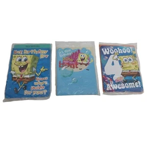SpongeBob SquarePants Birthday Cards Lot Of 18 NEW SEALED - Picture 1 of 3