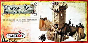 NEW / ORIGINAL PACKAGING PLASTOY DELUXE BURG. CASTLE, FORTRESS, TOWER, FORT, PRISON TOWER - Picture 1 of 35